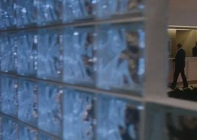 Glass block in Ulterior Motives (1993)
